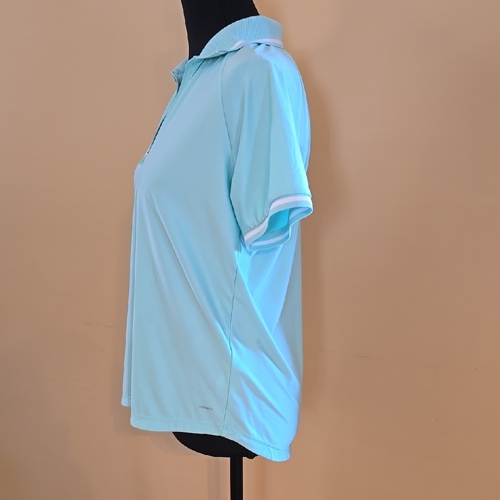 Mondetta Green Relaxed Polo Golf  Short Sleeve S - Picture 2 of 4